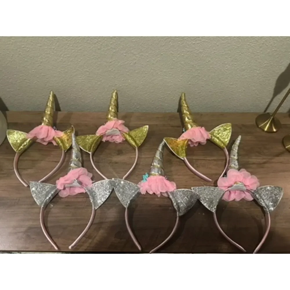 New Unicorn Headbands - Lot of 6
